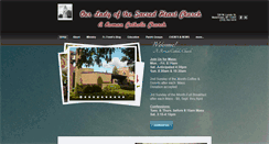 Desktop Screenshot of olshparish.org